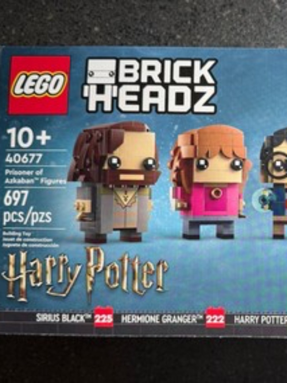 LEGO BRICK'H'EADZ Harry Potter "Prisoner of Azkaban" 40677 UNOPENED.